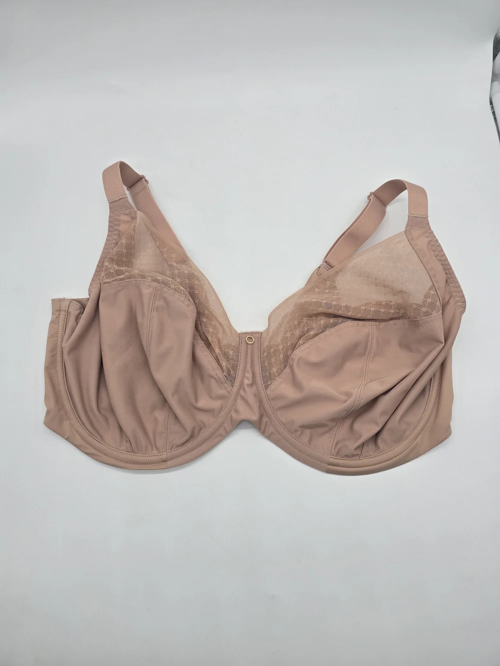Sculptresse Bliss Full Cup Bra 40H Beige Underwire Full Coverage NWOT